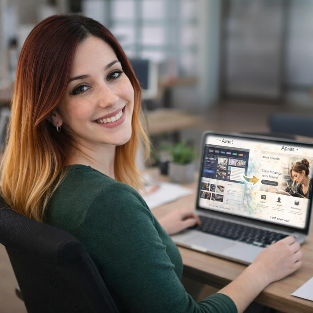 Témoignage d'un peintre ayant acheté la formule site internet clé en main d'Encre Design